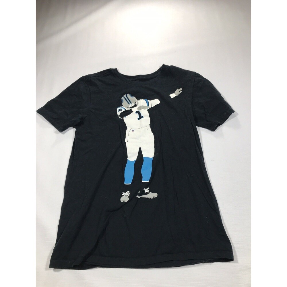 The Nike Tee Cam Newton Carolina Panthers Dab T Shirt Black Men’s Size Small